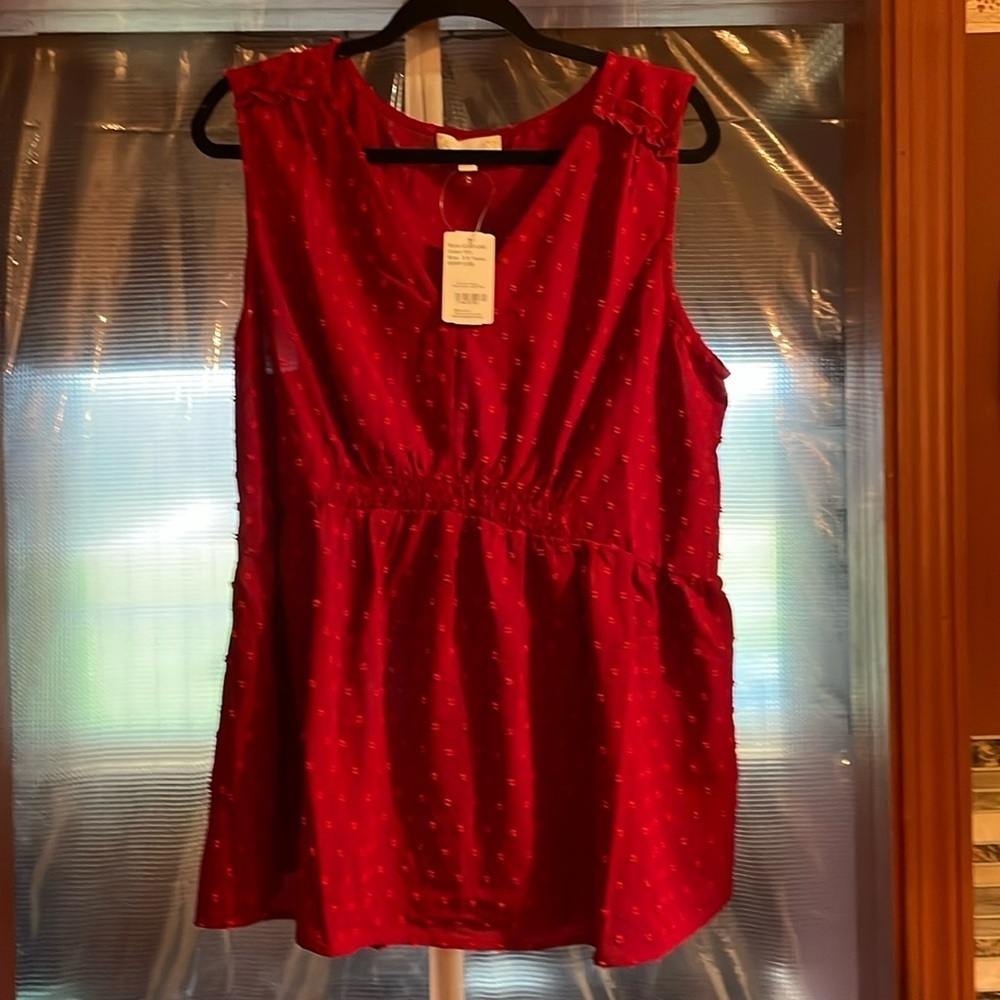 Weekend Susan Betro, Woman’s Sleeveless Blouse, 3x, NWT